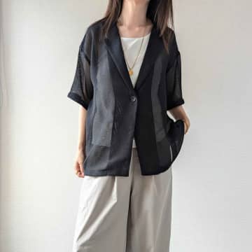 【しまむら】40・50代の羽織りに！「優秀ジャケット」