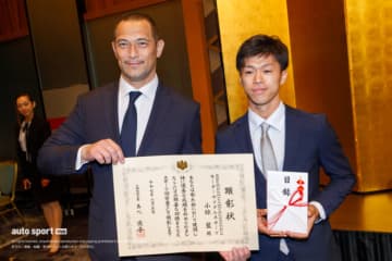 Moto2タイトル獲得の小椋藍が『スポーツ功労者』に選出。MotoGP前半戦は「課題しかない」と自らを評価