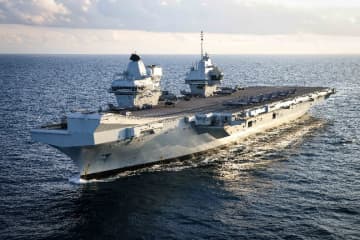 英国空母打撃群による東京寄港