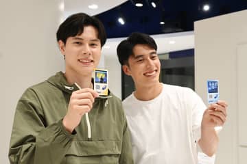 大阪・梅田に髙橋藍＆塁が登場、新感覚アクティビティで大はしゃぎ