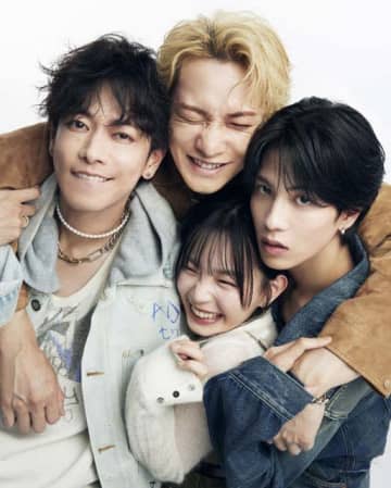 「グラスハート」佐藤健×宮﨑優×町田啓太×志尊淳によるバンド・TENBLANKのSPカットが公開