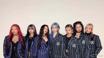 HANAが『ウェンズデー』アンバサダーに就任　ネヴァーモア学園の制服をまとった姿も披露