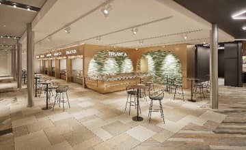 羽田空港T1、地下1階フードコートを食のゾーン「Sora Chika」にリニューアル