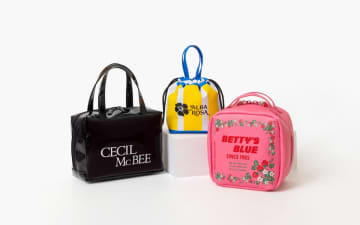 平成ギャル必見！　CECIL McBEE、ALBA ROSA、BETTY‘S BLUEのショッパー風ポーチがエモすぎる