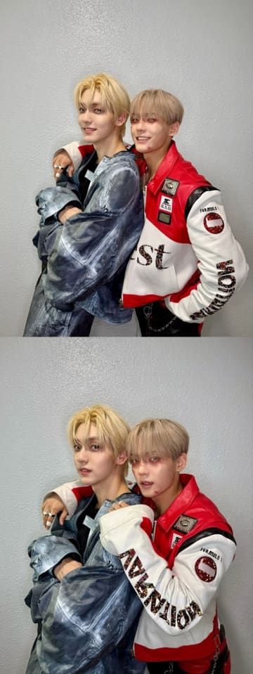 どっちがどっち…？TXT・スビン＆BTOB・ミンヒョク、ファンも困惑の“激似2SHOT”が話題【PHOTO】