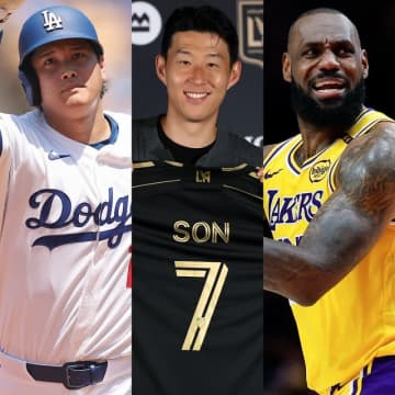 「野球のオオタニ、バスケのレブロンと肩を並べる」韓国メディアが母国英雄の新章に高揚感！「サッカーのワールドクラスがLA上陸」