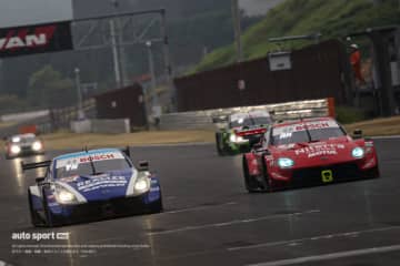 スリップ研究で「負けない」名取と「反省」の三宅。スーパーGT富士スプリントで白熱したニッサン若手Zバトル