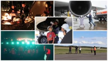 帯広空港、「手ぶらでキャンプ」イベント開催 滑走路見学や焚火体験など