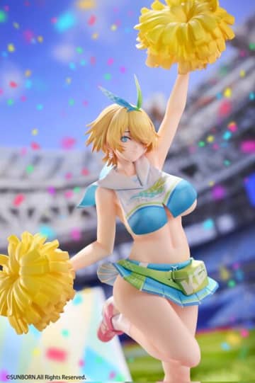 破壊力抜群なチアガール！ 『ドルフロ2』新キャラクター「ニキータ」がスキン「ひまわりのように」の姿で早くも立体化