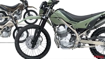 DFより足着き良好！ シート高20mmダウンのカワサキ「KLX230シェルパS」新登場