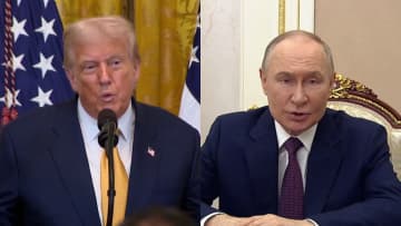 トランプ大統領とプーチン大統領が15日にアラスカで会談へ　ウクライナ停戦交渉「領土の一部を交換する方針」