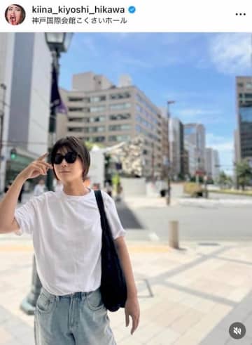 氷川きよし、美しい水着ショットが限界突破　素肌と美デコルテ披露＆日焼け対策もバッチリ