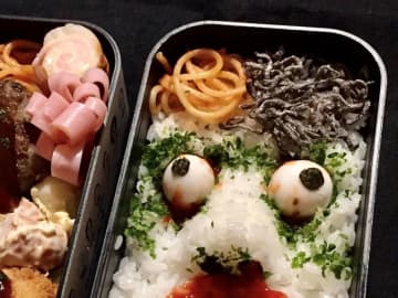 息子が「お化けの弁当作って」って言ったから…　母の力作に「悲鳴出た」「なぜ本気を出したのか」