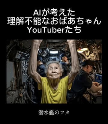 AIが考えた『おばあちゃんYouTuber』、ゴリラと綱引きを始めてしまいカオス。「発想がもはや天才」と話題の動画がこちら。