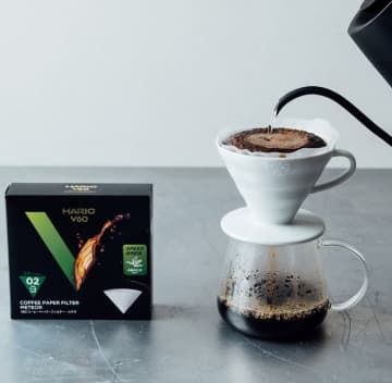 HARIO、新素材のペーパーフィルター開発　高速抽出で「雑味が出る前にクリアな液体のみを引き出す」