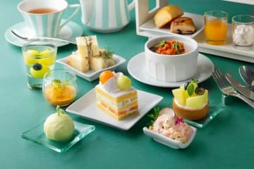 東京ステーションホテル、「メロン アフタヌーンティー」を提供　1日20人限定で