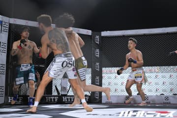 “親子vs双子”の2vs2喧嘩バトルは親父が意地を見せ激勝！「パパ強いでしょ♡」