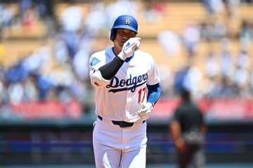 大谷が2戦連発41号、視野に入ったルースの「113」　歴代4位に浮上した記録をMLB公式の記者紹介