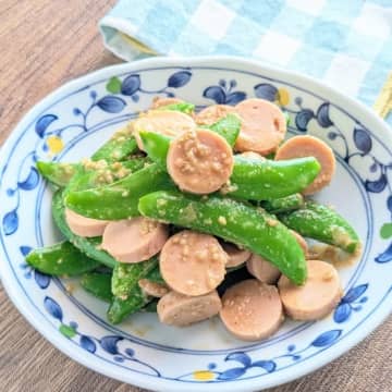 【もう買い足すレベル】「魚肉ソーセージでここまでうまくなる？」家族がハマったスナップエンドウの絶品レシピ