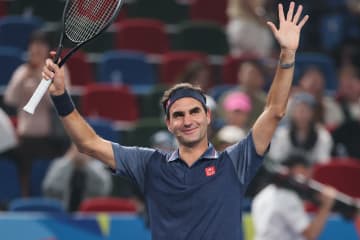 フェデラーが上海マスターズのエキジビ出場決定！ 中国の著名人とダブルス共演「上海は常に特別な場所」＜SMASH＞