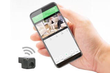 小さくて目立たない！スマホと連動する小型ワイヤレスカメラ「豆カメラ」