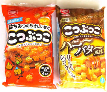 亀田製菓「こつぶっこ」勢い加速　2品体制で認知拡大と配荷拡大に注力　チョコレートからの流入が追い風に