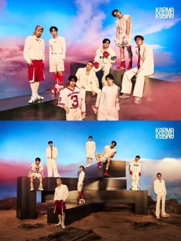Stray Kids、力みなぎる“最強ビジュアル”を披露！新AL『KARMA』コンセプト写真公開