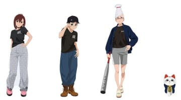 「ダンダダン」モモやオカルンたちを描き下ろしでデザイン！「MANGART BEAMS」アパレル＆雑貨が登場