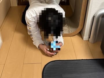 飼い主「甘やかして育てすぎた…」　愛猫の行動に「永遠の２歳児」「幸せの証」
