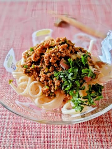 レンジで4分♪夏の最強お助けレシピ「肉みそ」とアレンジメニュー3つ