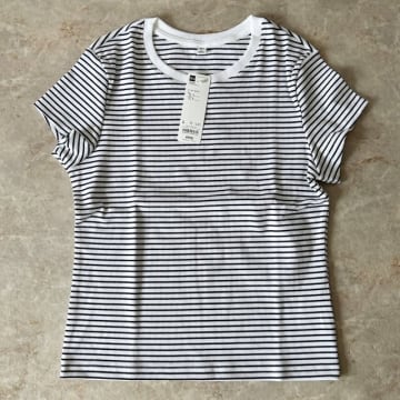 GUで発見！きれいめ派も満足の“ボーダーT”が高見えすぎて即一軍入り♡