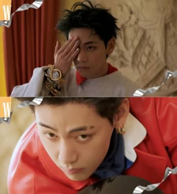 「BTS」V、「朝起きた時、米津玄師の歌を聞く。香水はあまり使わない」