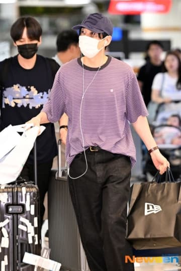 【PHOTO】SUPER JUNIOR ウニョク＆キュヒョン「SMTOWN LIVE」東京ドーム公演を終えて帰国