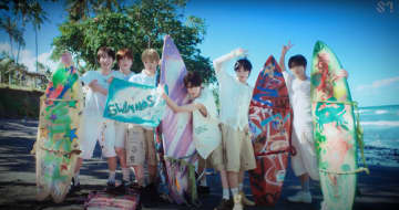 NCT WISH、先行公開曲「Surf」MV公開…バリ島の美しい自然＆爽やかなビジュアルに注目