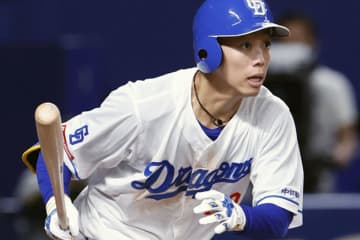 中日・岡林、4試合連続安打なし　江本氏「当てにいこうという意識がありすぎ」