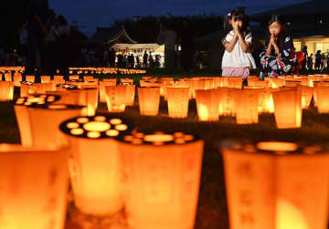世界平和願う灯　潮音寺で万燈会　茨城・潮来