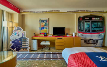 1日1室限定、浅草ビューホテル×つくばエクスプレス周年記念！まるで運転士気分を味わえる特別トレインルーム 12/28まで