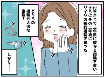 彼からの大切な指輪なのに！「結婚おめでとう♡」お祝いしてくれた友人のSNSを見ると『衝撃の写真』が