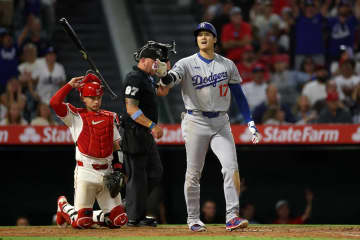 【MLB】大谷翔平、最終回に4試合連発“185キロ”勝ち越し43号アーチ　抑えジャンセンを粉砕