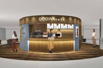 成田空港第1ターミナルに「GODIVA café」、9月10日オープン