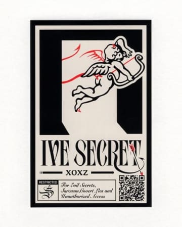 IVE、新AL『IVE SECRET』のコンセプトを示唆…ポスターに現れた“EVIL CUPID”に注目！