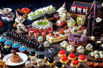 サンシャインシティプリンスホテル"ハロウィン"スイーツビュッフェ、お化けバウムクーヘン登場