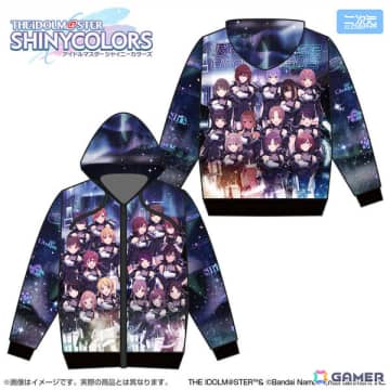 「シャニマス」7th LIVE TOUR 螺旋に向けてフルグラフィックジップパーカーや限定ステッカー付き刺繍ローキャップなどのグッズが登場！