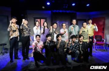 【PHOTO】SEVENUS ヒジェ&Dal★Shabet ウヒら、演劇「ソウルの星」記者懇談会に出席