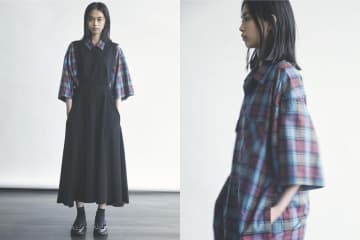 「Y’s....」フレアジャンパースカートやボクシーなチェック柄ワークシャツ