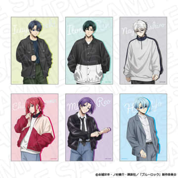 「ブルーロック」潔世一、糸師凛らのカジュアル服がかっこよすぎ！30センチの特大アクリルボードやロンT＆缶バッジほかグッズ登場