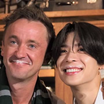 松島聡「迷いの中にいた自分にとって、まさに光」　『ハリポタ』マルフォイ役の俳優と約9年ぶり再会