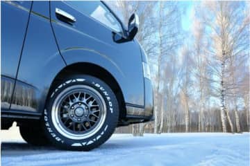 冬でも映えるホワイトレタータイヤ　ダンロップW01に冬モデル登場