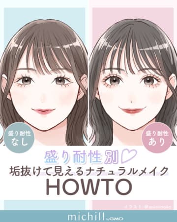 あなたは「メイク映え」する？しない？”盛り耐性”別♡垢抜けナチュラルメイクのやり方