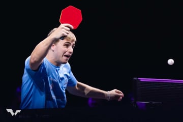 パリ五輪銀の“ファンタジスタ”が狙う地元大会での戴冠「今年の目標のひとつ」　WTT公式が故郷凱旋の23歳に熱視線【ヨーロッパ・スマッシュ】